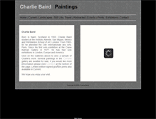 Tablet Screenshot of charliebaird.co.uk